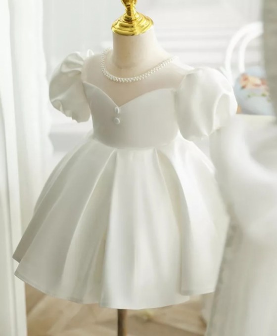 váy công chúa bé gái trắng xếp hộp 