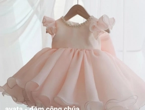 đầm voan thiết kế