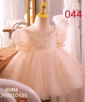 đầm công chúa bé gái , váy bé gái hồng da 8-40kg